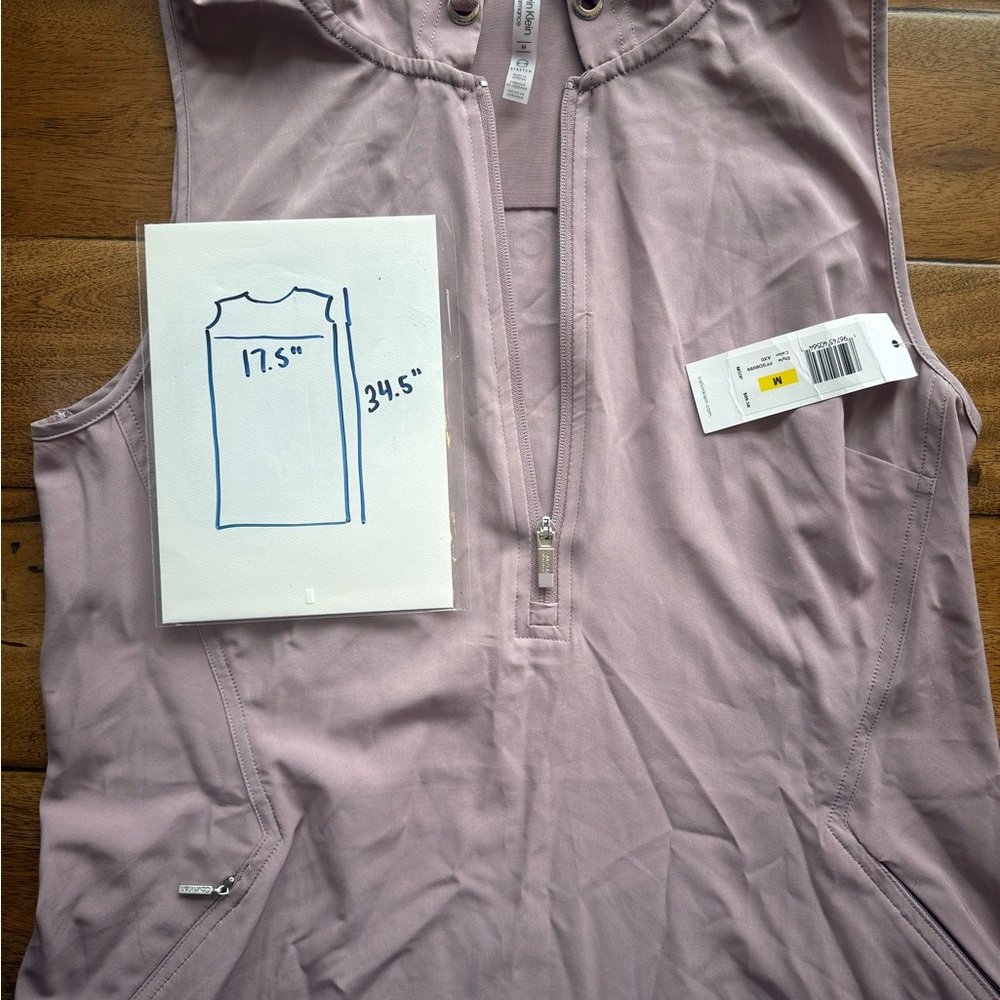 Calvin Klein Mauve Sleeveless Top